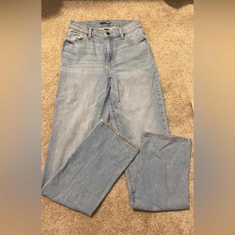 Fashion Nova straight leg denim jeans